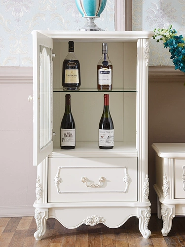 Европейский стиль простота твердое дерево шкаф для крыльца