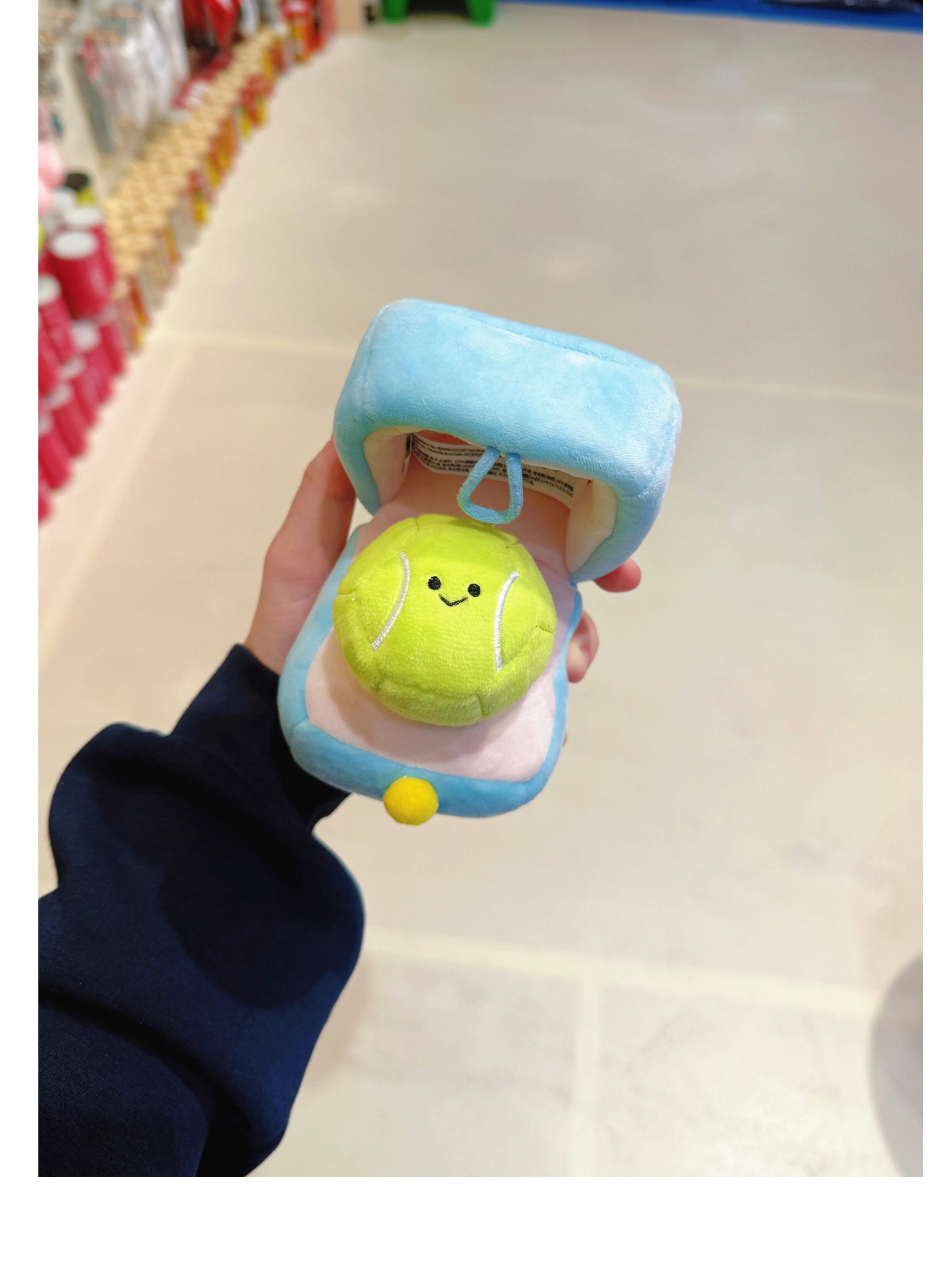2-in-1 Tennis Ball Ring Box and Plush Doll Set - Detail image 3