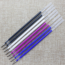 High temperature automatically disappear refill refill color pen color pen blue white red clothing Leather Special 100