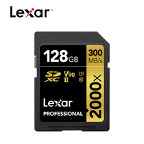 Lexar SD card 128g memory card high speed SDHC large card digital camera memory card 300MB sMLC particles