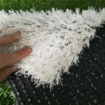 Football field white artificial lawn Outdoor decoration simulation white grass Christmas Wedding event set Plastic artificial grass