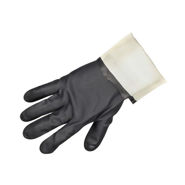 Oil Resistant Lengthened Acid PH Industrial Protective Neoprene Chemical Solvent Factory Laboratory Chemical Protection Gloves