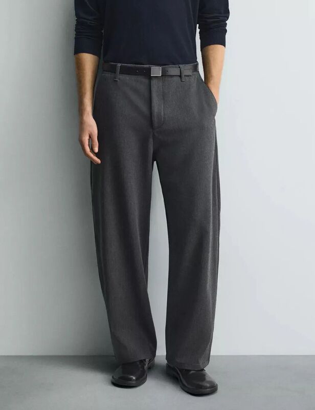 2026 Spring New Style Casual Versatile Loose Straight-Leg Pants Suit Pants 6861900