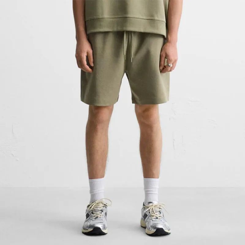 2025 Spring New Men's Five-Point Shorts Summer Fabric Textured American Style Loose Casual Shorts 0761451
