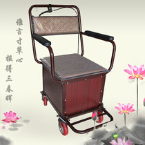Elderly trolley Walker shopping cart elderly leisure car elderly trolley Walker with Seat car