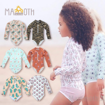 Dutch beach bandits UPF50+ childrens female treasure sunscreen beach coat girls long sleeves swimsuit