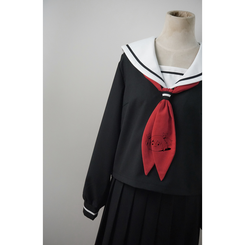 Aoi Hell Girl Enma Ai Xiao Ai Jk Uniform School Uniform Sailor Collar Cosplay Costume
