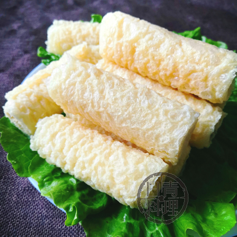 Crispy bell roll 180g 14 hot pot boiled soup companion ingredient bell roll fried for three seconds bean skin roll incense bell roll