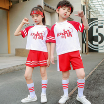 61 childrens kindergarten garden uniform for male and female children to perform a choral performance graduation photo class to serve the Summer Games