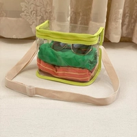 Зеленая сумка через плечо, 19×17×15см