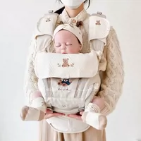 Слюнявчик, с медвежатами