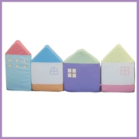 Домик, бортики, 4 штук, 120см