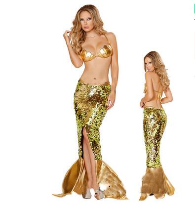 Ds trang phục nàng tiên cá trang phục công chúa cosplay đồng phục quyến rũ nàng tiên cá trang phục sân khấu Halloween - Cosplay cosplay one piece