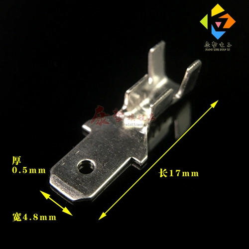 100 наборов из 4,8 заглушек+защитные клеммы проводки холодного давления используются с разъемами с подключением с вставленными пружинами