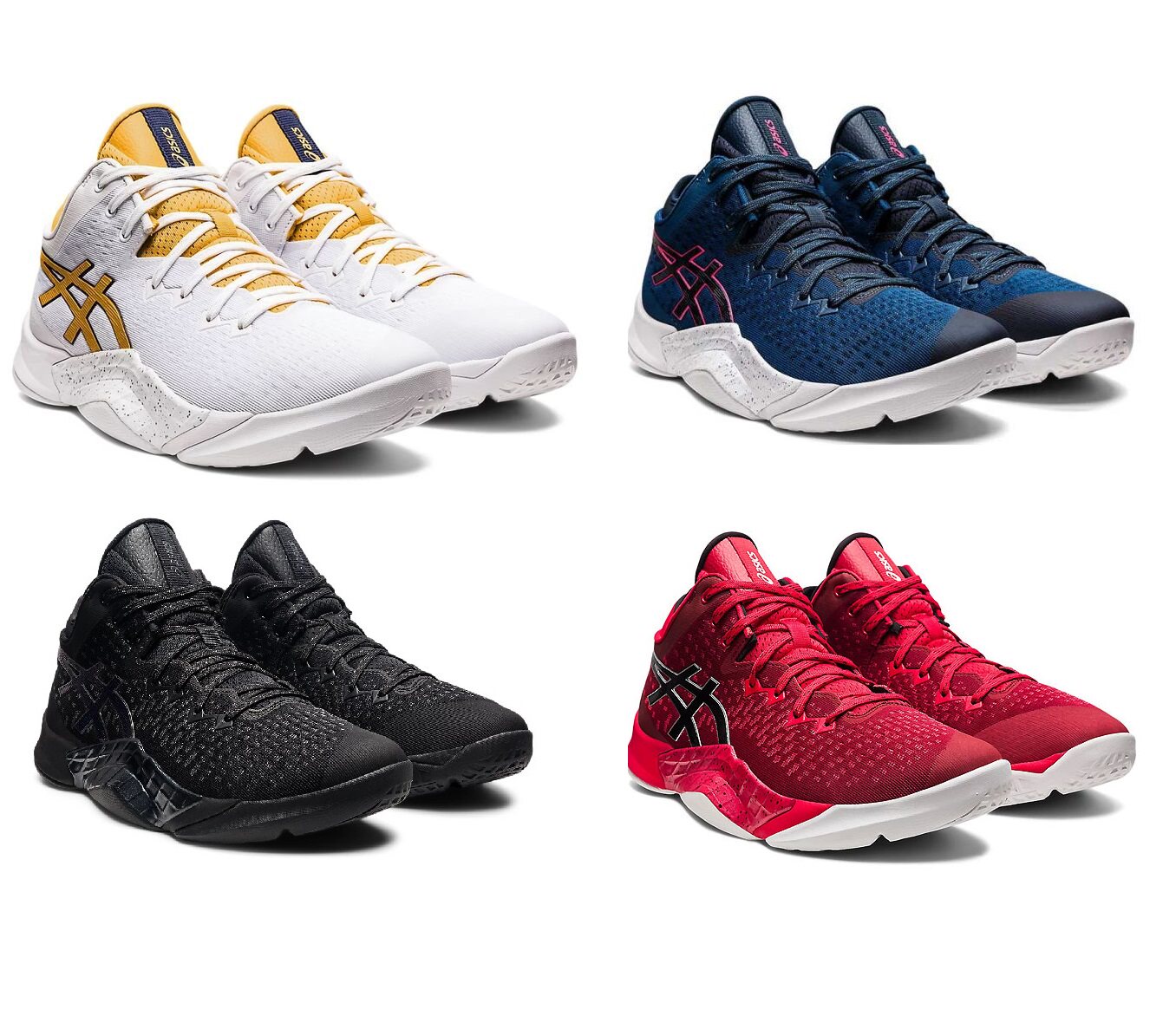 Japan ASICS Arthur UNPRE ARS High cylinder Slow Shock Real Fight Professional Basketball Shoes 1063A036