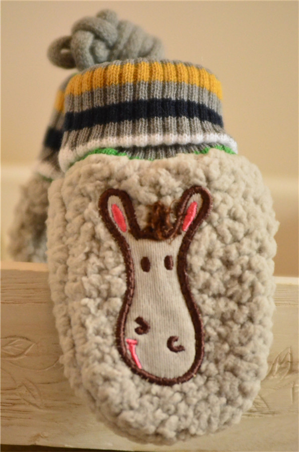 Gants pour enfants SMALL POCKET en velours - Ref 2146236 Image 18