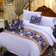 Khách cuối giường khăn giường sang trọng giường trải giường kết thúc châu Âu phong cách tối giản trang trí gối bìa lõi giường khách sạn cờ - Trải giường