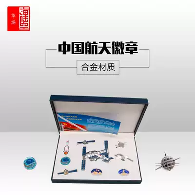 China Aerospace Badge Long March 5 Beidou Satellite Chang' E-1 Space War Shenzhou Spacecraft Brooch Collection