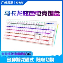 MSI MSI GK50Z PLUS PIXEL e-sports High special axis mechanical keyboard eating chicken game computer RGB mouse