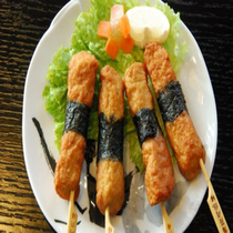 Kwantung cooking hot pot ingredients seaweed chicken sticks 5 skewers