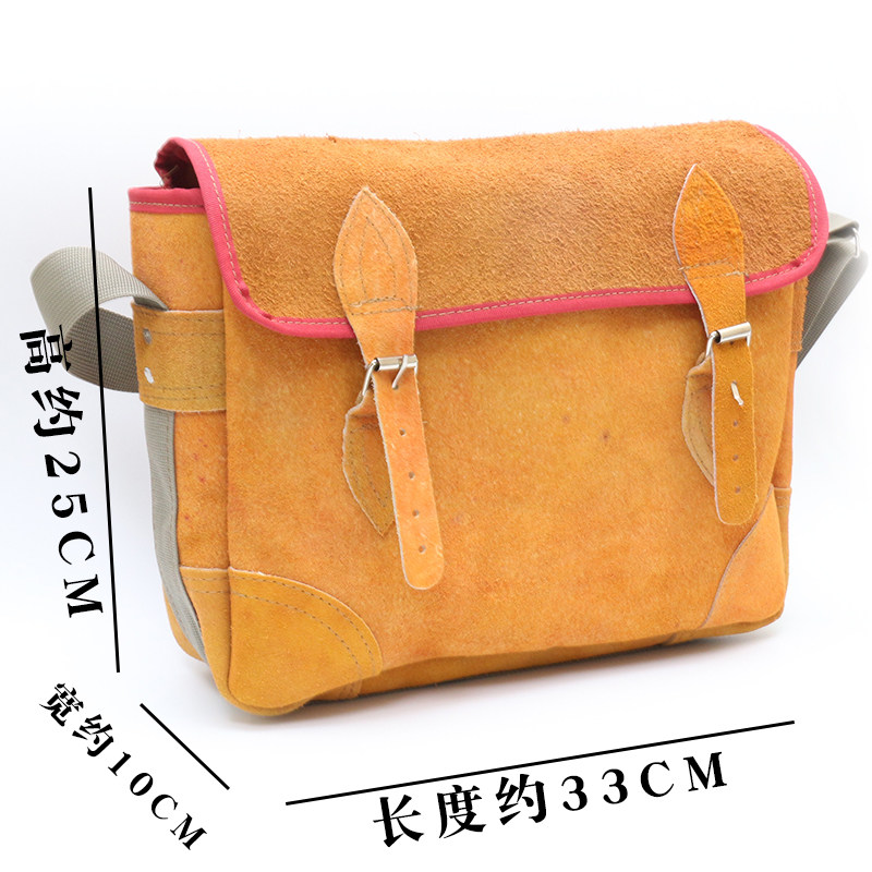 Cow Leather Kit Abrasion Resistant Multifunctional Kit Electrician Fitter Maintenance Work Woodwork Hydropower Repair Kit