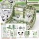 [Panda to Zhen Set] Bean Paste Green/Send 6 Panda Pen+4 Panda Знаки (200 листов) +6 полоса коррекции +4 флуоресцентная ручка+магнитный зажим+8 -фут набор+2 зажима Panda+2 подвеска Panda+кулон+брош +брош+брош+брош+брош+брош+брош+брош+брош+брош+брош+брош+брош+брош+брош+брош+брош+бруко+наклейка с пандой.