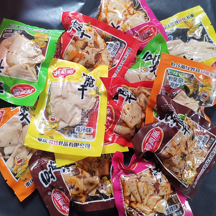 Chongqing specialty Jane Zhen Chitty Tofu Dry Benjam Spicy Rope Snacks 38 yuan