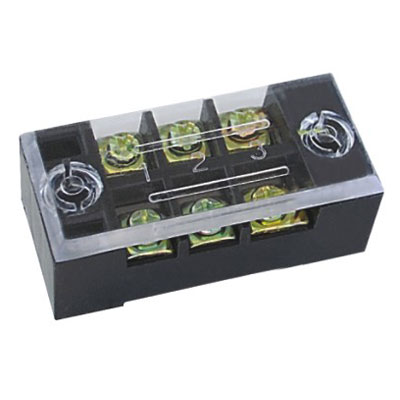 Copper piece TB-1503 wiring terminal 15A 3-bit TB series stationary wiring terminal board row
