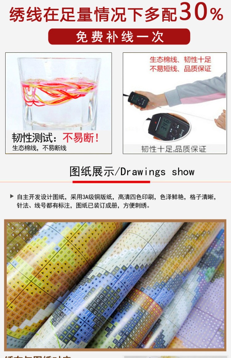thêu thêu khâu thỏa thuận hạnh phúc in vĩnh cửu tình yêu hôn nhân hạnh phúc loạt mới của bức tranh nhỏ - Công cụ & phụ kiện Cross-stitch chỉ thêu tranh chữ thập