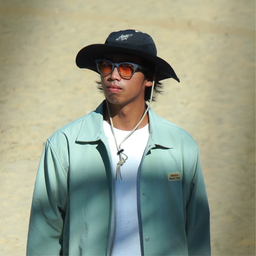 [Песчаная карта серфинг] Водонепроницаемое рыбацкое оседание шляпы.