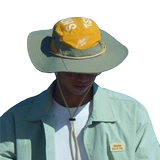 [Песчаная карта серфинг] Водонепроницаемое рыбацкое оседание шляпы.