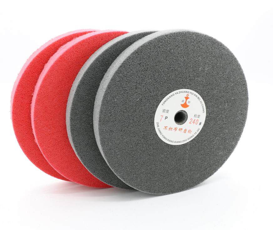 Dingxin nylon wheel fiber polishing wheel without fabric grinding wheel stainless steel drawing wheel 300*50 5P 7P