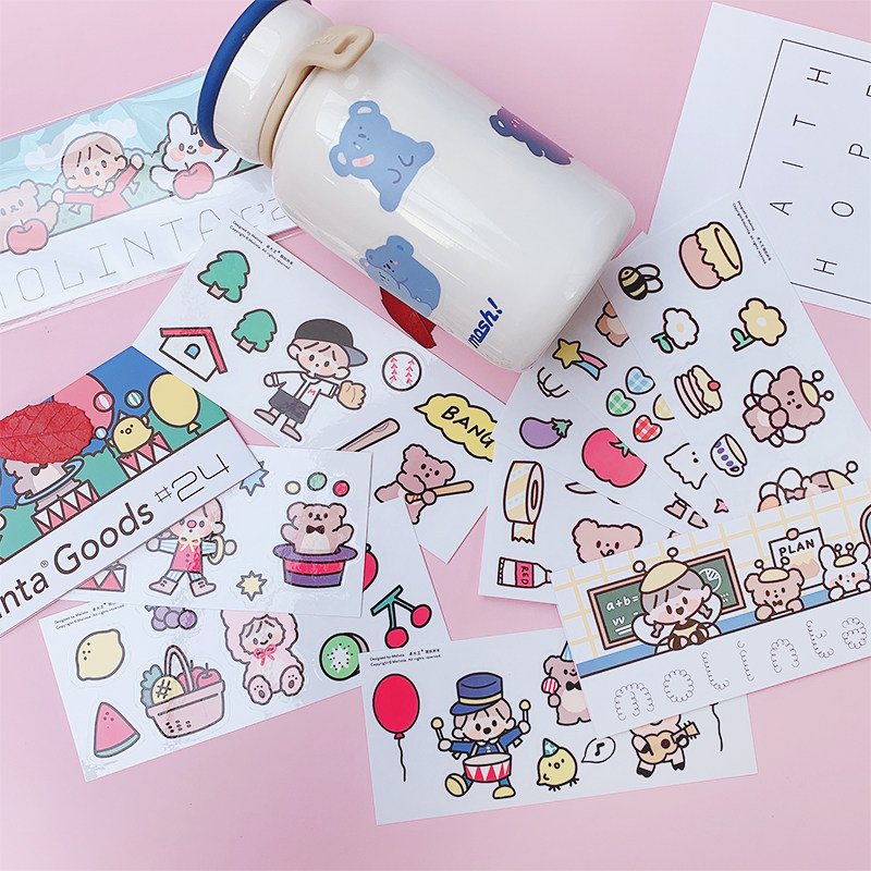 Contigo Condick thermos thermos mosh mug PVC creative water cup waterproof sticker