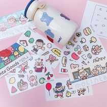 Contigo thermos mosh Thermos PVC creative water cup waterproof sticker