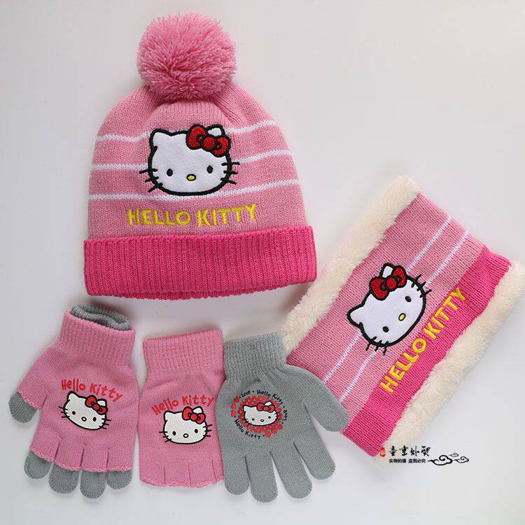 Флисовая детская шапка, шарф, детские удерживающие тепло перчатки подходит для мужчин и женщин, Человек-паук, капитан Америка OTHER / Other 