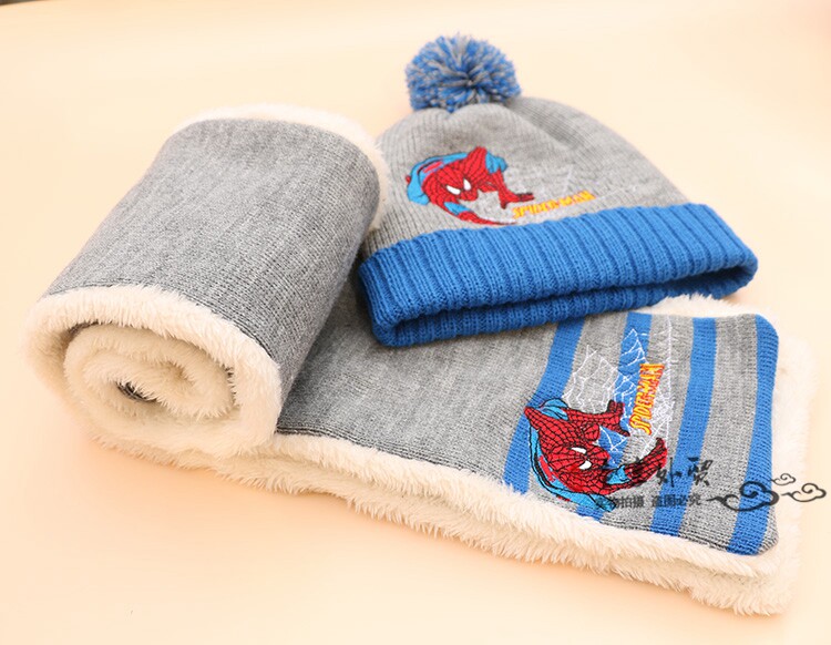 Флисовый детский гоночный автомобиль, шапка, шерстяной демисезонный шарф для мальчиков для младенца OTHER / Other 