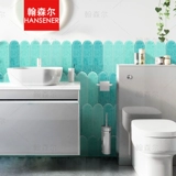 翰森尔 Северный маленький кирпичный кирпич -все -то -перо кирпич кирпичный фон настенная платформа сплошной темно -зеленый вентилятор бесплатная доставка личность