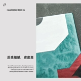 翰森尔 Павлин зеленый ретро -ванная настенная плитка в японской ванной комнате