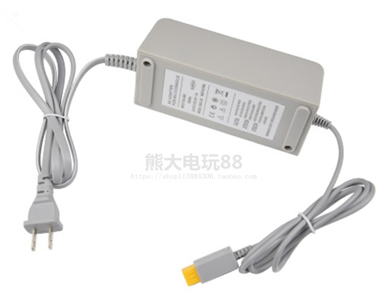 Wiiu Wii U 主機電源充電器火牛100 240v直插電源配接器供電器