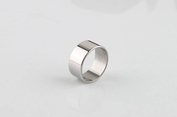 Nhẫn nam cổ điển Nhẫn bạc nguyên chất Nhẫn nam Nhẫn nam Trang sức Titan Thép Phiên bản rộng Ánh sáng Vòng 1,00 đeo nhẫn ngón út