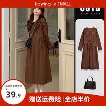 Fah Herben Wind Liandress Children Summer Stunning Long Dress Early Spring 2022 New spring Little crowddesign