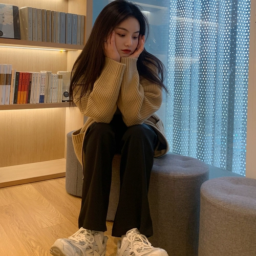 Демисезонный свитер с молнией, демисезонная куртка, трикотажный кардиган, изысканный стиль