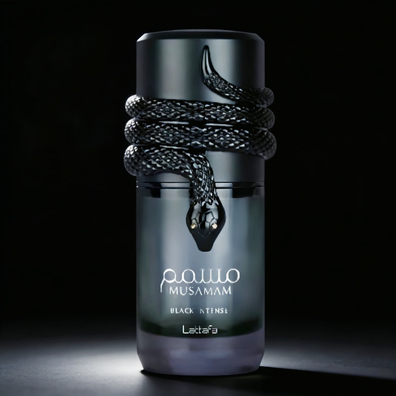 Lattafa Musamam Snake's Mystery Black Intense Middle Eastern Perfume for Men and Women