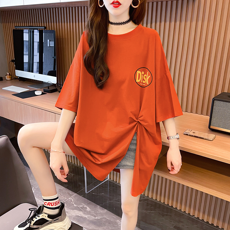 Pregnancy woman dress blouse T-shirt short sleeve shorts for undershirt with summer thin summer pure cotton suit Two sets