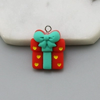 Рождественская подарочная коробка с гвоздями