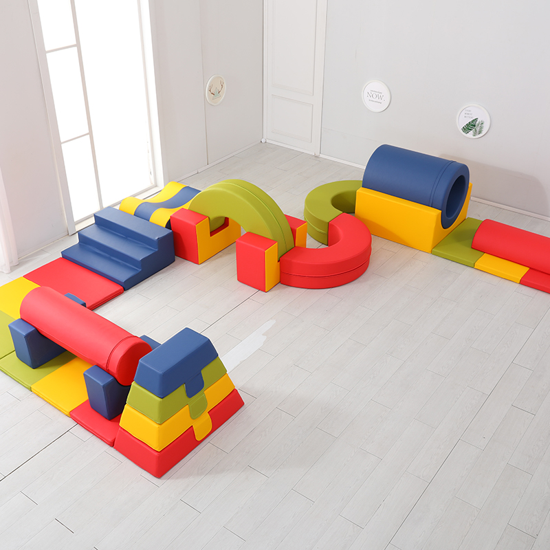 Early Education Center Parent-child Garden Software Sensory integration Physical training Rainbow multi-function sports combination Solitaire game balance