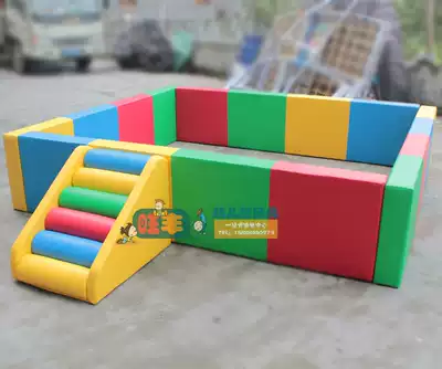 Promotion kindergarten early education parent-child Garden Marine Ball pool soft ball pool children's ball pool square children's ball pool
