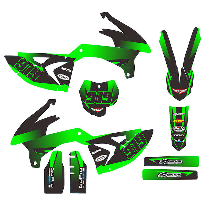 ZUUMA Pawn New A7 519 Cross-country Locomotive Retrofit Personality Bright Film Appliquet Sticker Film