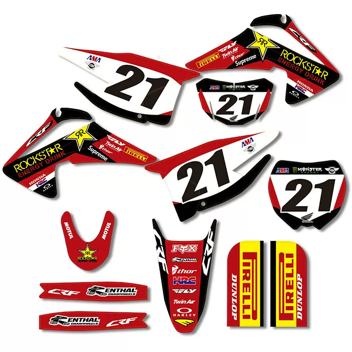 Off-road modified universal sticker, 250 pieces, 1 pieces