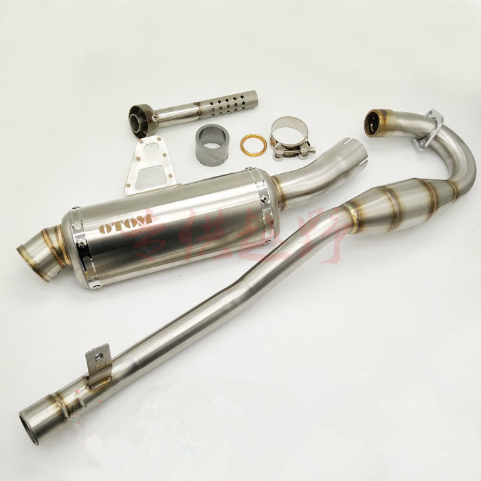 MX6M4M7T4T6 Expensive magician's cross-country silencer stainless steel back pressure exhaust pipe